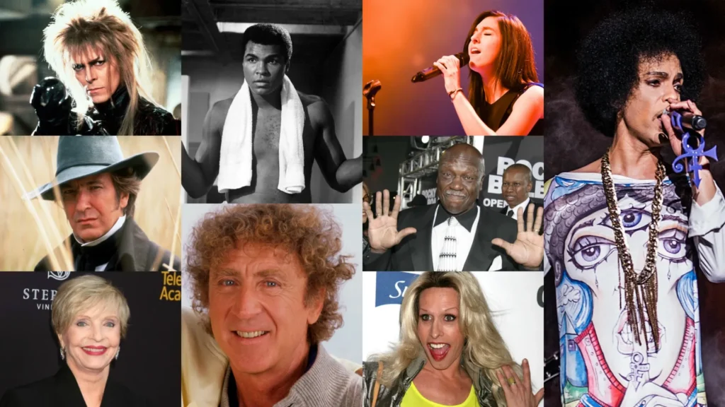 Which celebrities died because of drugs?