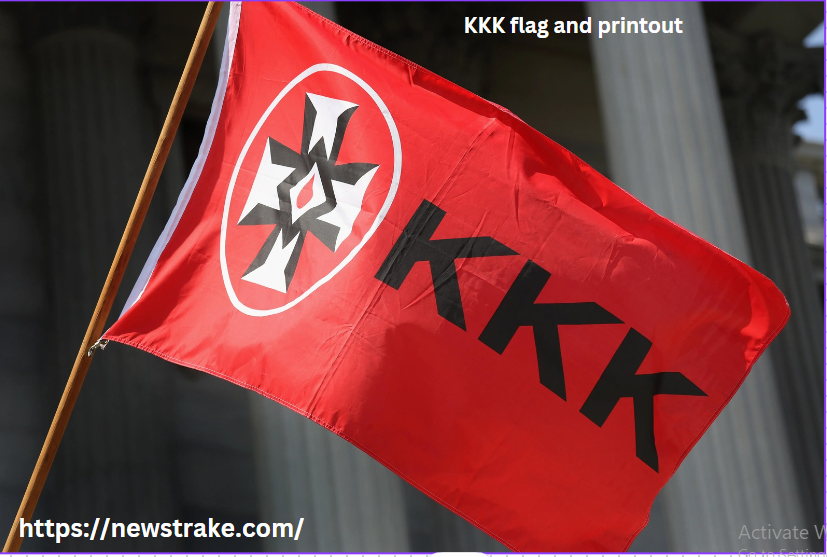 The Shocking Truth Behind KKK Flag Printouts!