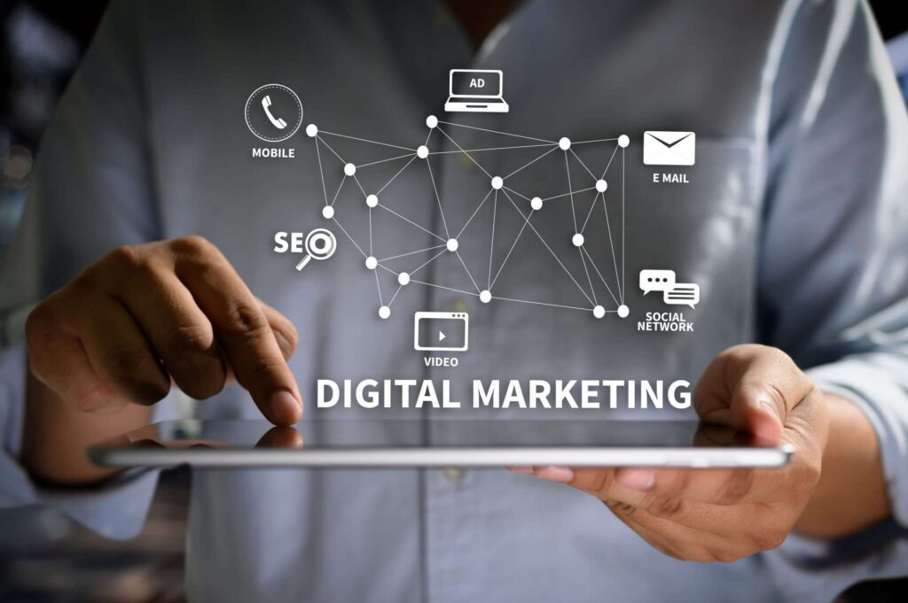 What is the role of digital marketing in business?